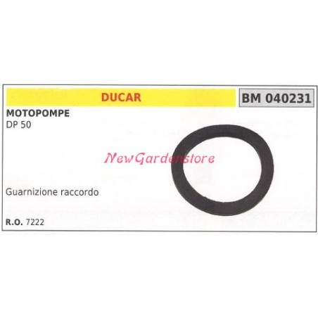 Guarnizione raccordo DUCAR motopompa DP 50 040231 | NewgardenAgri.com