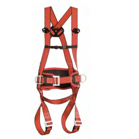 Fall arrest harness with positioning belt has anchor point | NewgardenAgri.com