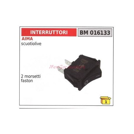 Interruptor sacanieves AIMA 2 bornes faston 016133 | NewgardenAgri.com