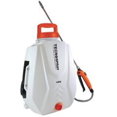 Pulvérisateur TECNOSPRAY LE16 capacité 16L 21 V batterie lithium et chargeur inclus | NewgardenAgri.com