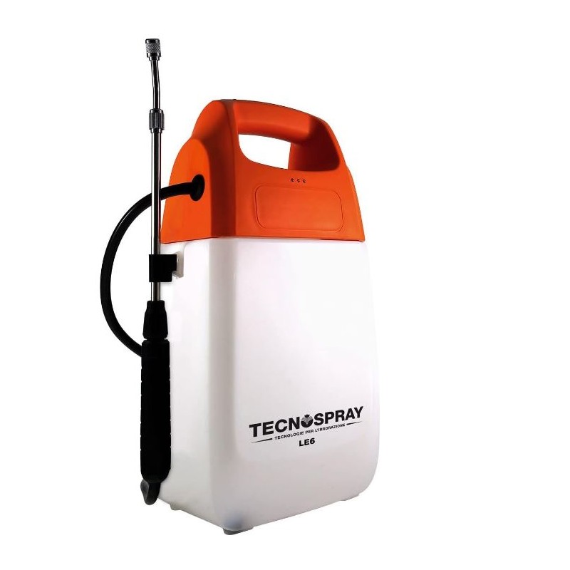 Irroratrice TECNOSPRAY LE6 capacita 6L batteria litio 5 V e carica inclusi