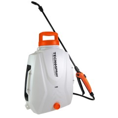 Pulverizador TECNOSPRAY LE8 capacidad 8L batería de litio 12 V y cargador incluidos | NewgardenAgri.com