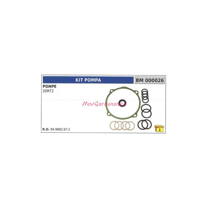 Dichtungssatz UNIVERSAL Bertolini-Pumpe 20RT2 000026