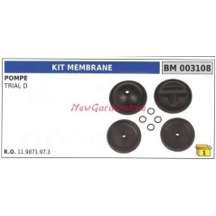 Kit de membrana UNIVERSAL para bomba Bertolini TRIAL D 003108 | NewgardenAgri.com