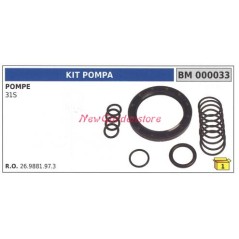 Kit UNIVERSALE pompa Bertolini 31S 000033 | NewgardenAgri.com