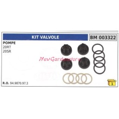 Kit valvola UNIVERSALE pompa Bertolini 20rt 20sr 003322 | NewgardenAgri.com