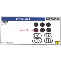 Kit valvola UNIVERSALE pompa Bertolini PA 530 003326 | NewgardenAgri.com