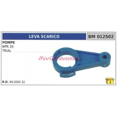 Leva scarico UNIVERSALE pompa Bertolini NPR 20 TRIAL 012502 | NewgardenAgri.com