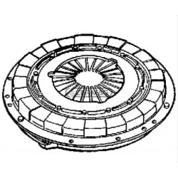 CARRARO single-plate clutch for agricultural tractor 3400 super tiger 15336 | NewgardenAgri.com