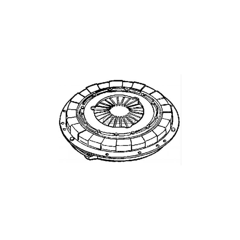 Single-plate clutch with springs for MC 40 transporter CARON 15942