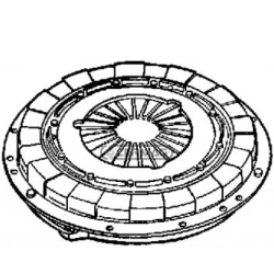 Einscheibenkupplung mit Federn für Ackerschlepper 330 BERTOLINI 15331 | NewgardenAgri.com