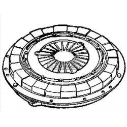 Embrayage monodisque PASQUALI pour tracteur à pied 131 15381 | NewgardenAgri.com