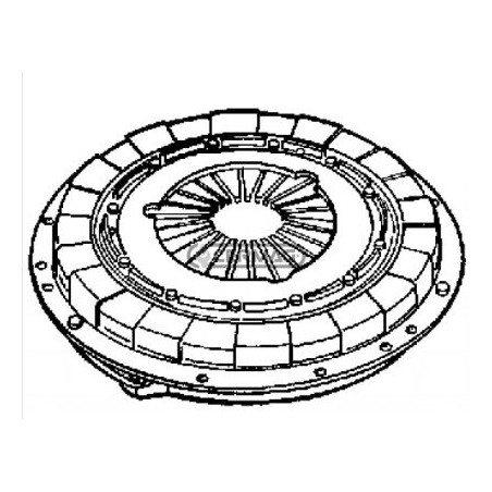 Embrayage monodisque PASQUALI pour tracteur à pied 131 15381 | NewgardenAgri.com