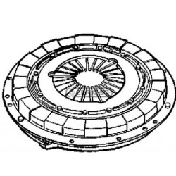 Embrague monoplato para motocultor 450 diesel BERTOLINI 15014 | NewgardenAgri.com