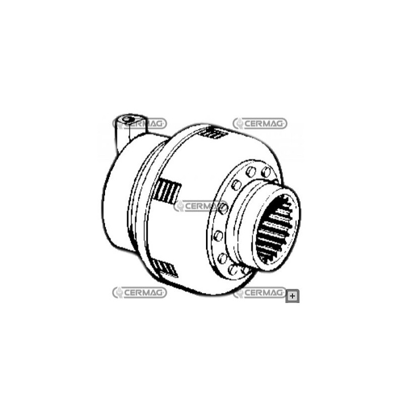 Embrayage multidisque NEWHOLLAND pour tracteur agricole 1280N/DT 1380N/DT 15276