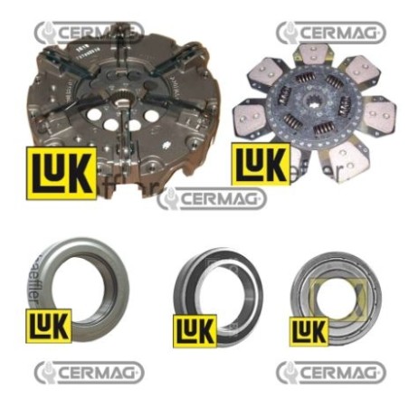 CASE dual disc clutch kit for agricultural tractor 856XL 955XL/XLA 16120 | NewgardenAgri.com