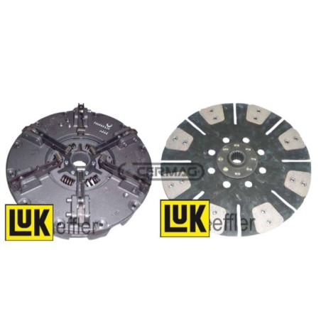 CASE clutch kit with mechanism and disc for agricultural tractor 1455 1255XL 16119 | NewgardenAgri.com