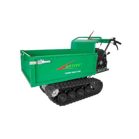 ACTIVE POWER TRACK 1600EXT hand-operated dumper and dump truck | NewgardenAgri.com