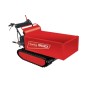 BLUE BIRD CARRIER 500 hand powered wheelbarrow Loncin 4T 196 cc engine 500kg load manual