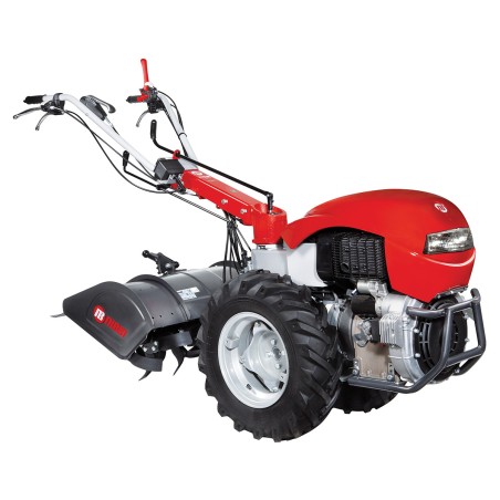 Tracteur à pied NIBBI MAK 18S avec moteur essence Briggs&Stratton 570cc à 5 vitesses | NewgardenAgri.com