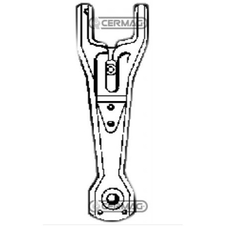 Leva a focella frizione per trattorino agricolo 330 BERTOLINI 15333 | NewgardenAgri.com
