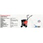 COMPACT 45 P C SERIES PUBERT power hoe with PUBERT R 180 OHV 179 cc engine