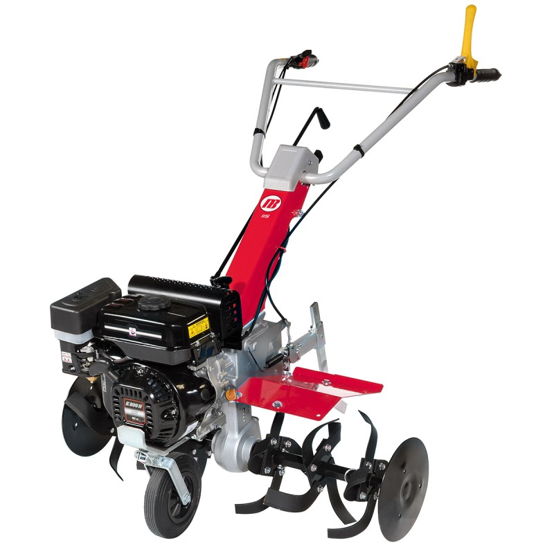 NIBBI 115 S power tiller with EMAK 182 cc petrol engine, 87 cm rotor, 3-speed transmission