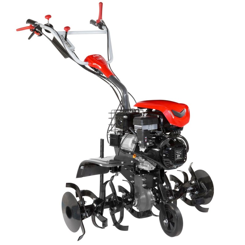 NIBBI 118 rotary tiller with EMAK petrol engine 252 cc tiller 100 cm 4-speed transmission