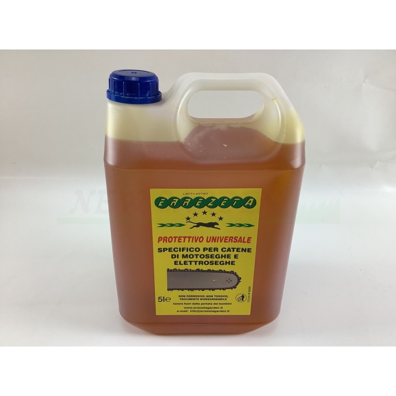 Olio CATENA protettivo Bio universale motoseghe elettroseghe 5 lt 320115