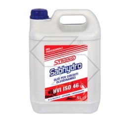 Olio circuiti idraulici STRONG sabhydro HVI ISO 46 lubrificante antiusura 5litri | NewgardenAgri.com