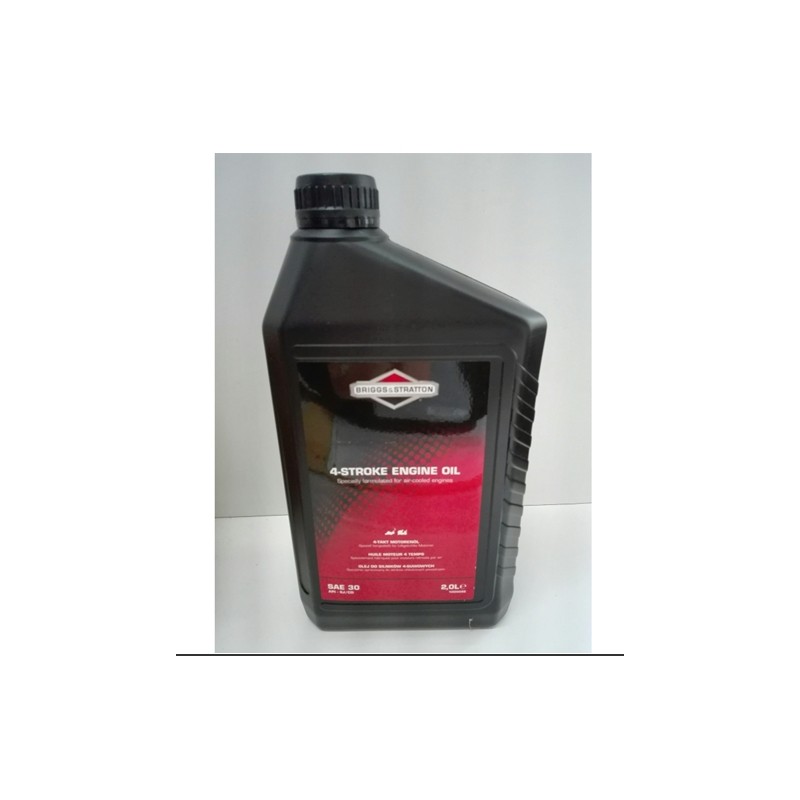 Olio motore lubrificante 4 tempi SAE30 2 LT litri BRIGGS STRATTON 100008E