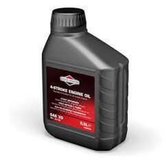 Olio motore lubrificante 4 tempi SAE30 500 ml BRIGGS&STRATTON 100004E | NewgardenAgri.com