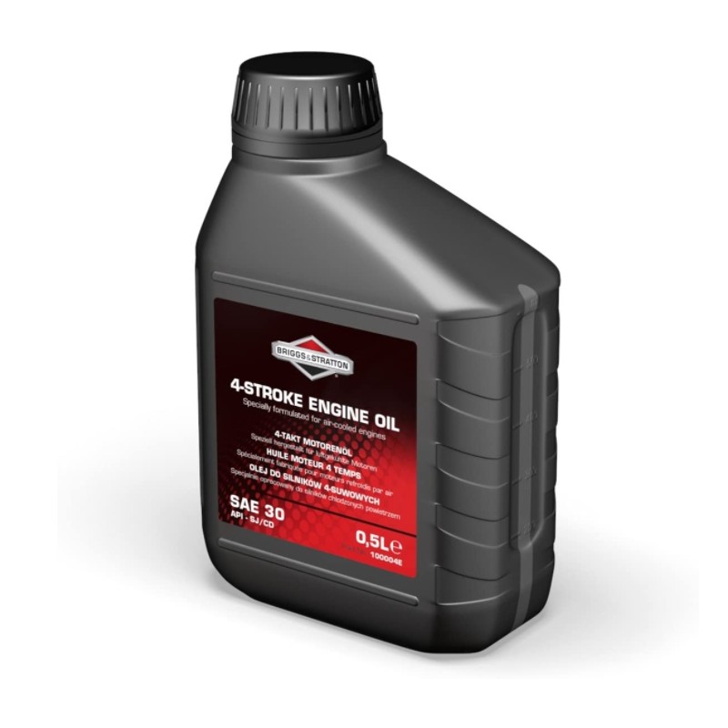 Olio motore lubrificante 4 tempi SAE30 500 ml BRIGGS&STRATTON 100004E