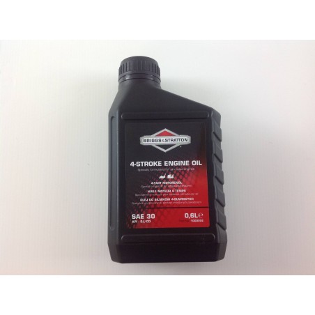 Olio motore lubrificante 4 tempi SAE30 600 ml BRIGGS&STRATTON 100005E | NewgardenAgri.com