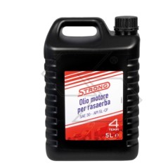 Olio motore SAE-30 STRONG 5Litri motori 4 tempi rasaerba ottima lubrificazione | NewgardenAgri.com