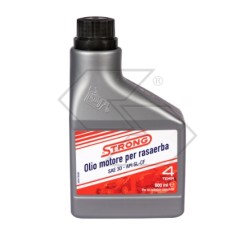 Olio motore SAE-30 STRONG 600 ml motori 4 tempi rasaerba ottima lubrificazione | NewgardenAgri.com