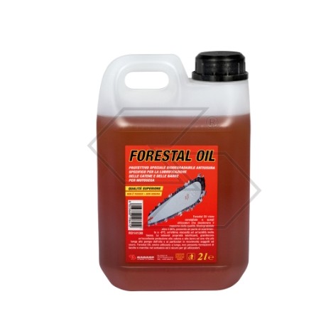 Olio protettivo biodegradabile antiusura catena da motosega FORESTAL OIL 2 litri | NewgardenAgri.com