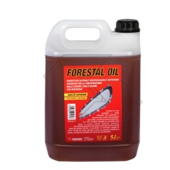 Olio protettivo biodegradabile antiusura catena da motosega FORESTAL OIL 5 litri | NewgardenAgri.com