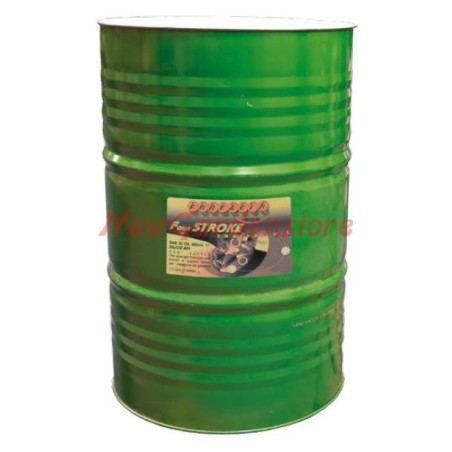 Olio speciale motore trattorino tagliaerba rasaerba 4T SAE 30 fusto 200 lt | NewgardenAgri.com