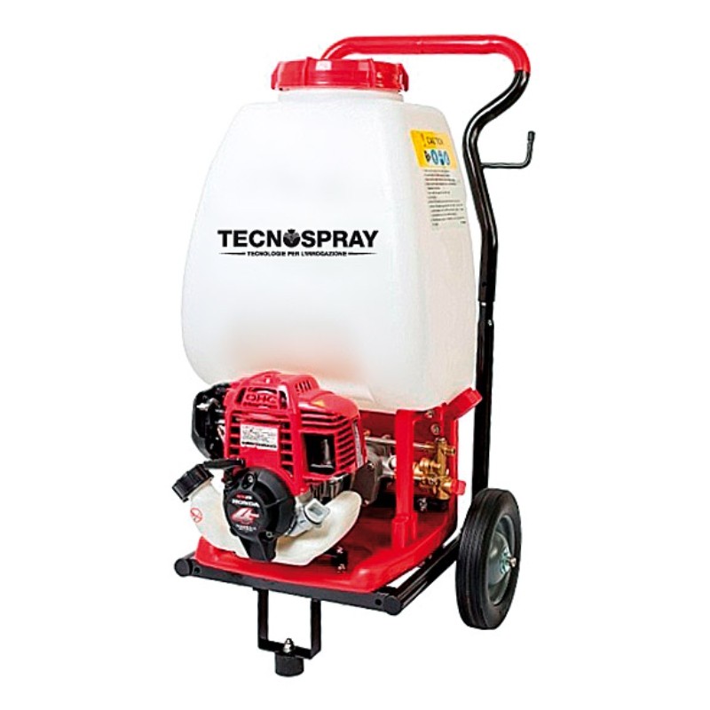 Bomba pulverizadora TECNOSPRAY W25H motor Honda GX25 25 L bomba 35 bar