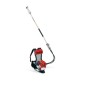 BLUE BIRD OS 610 TV knapsack snow shaker 2T 57.9 cc engine 1800 mm shaft length