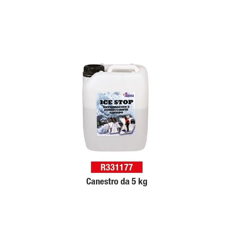 Sghiacciante antighiaccio liquido ICE STOP EUREKA da 5 Kg R331177