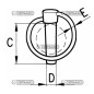 Aufsteckbarer Stecker 6 mm Welle Ø  18÷22 mm 98193