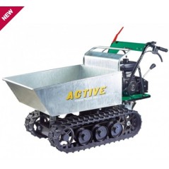 ACTIVE POWER TRACK 1400-HDMP Transporter mit Honda GX160 163 cc Motor und hydraulischer Kippvorrichtung | NewgardenAgri.com