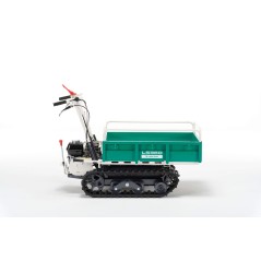 Crawler transporter OREC LS360GX with HONDA engine, manual folding tipper | NewgardenAgri.com