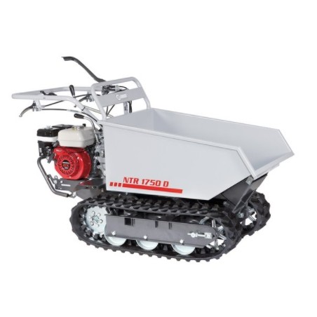 Transportador volquete hidráulico NIBBI NTR1750D con motor de gasolina HONDA GX160 | NewgardenAgri.com