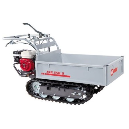 Transporter NIBBI NTR550D petrol engine HONDA GX160163cc hydraulic tipper | NewgardenAgri.com