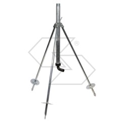 Galvanised metal tripod large height from 640 to 1500mm tube supplied 25mm | NewgardenAgri.com