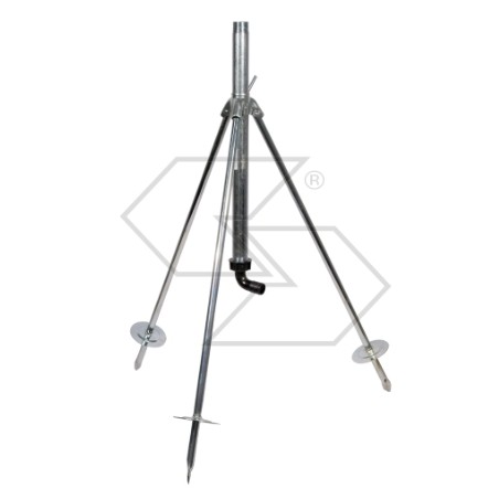 Galvanised metal tripod large height from 640 to 1500mm tube supplied 25mm | NewgardenAgri.com