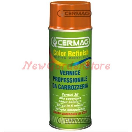 Peinture ORANGE 400ml pour tracteur agricole GOLDONI 20792 tracteur marcheur | NewgardenAgri.com